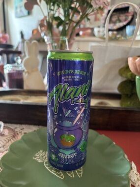 Witch's Brew Energy Drink Candle - Purple & Green